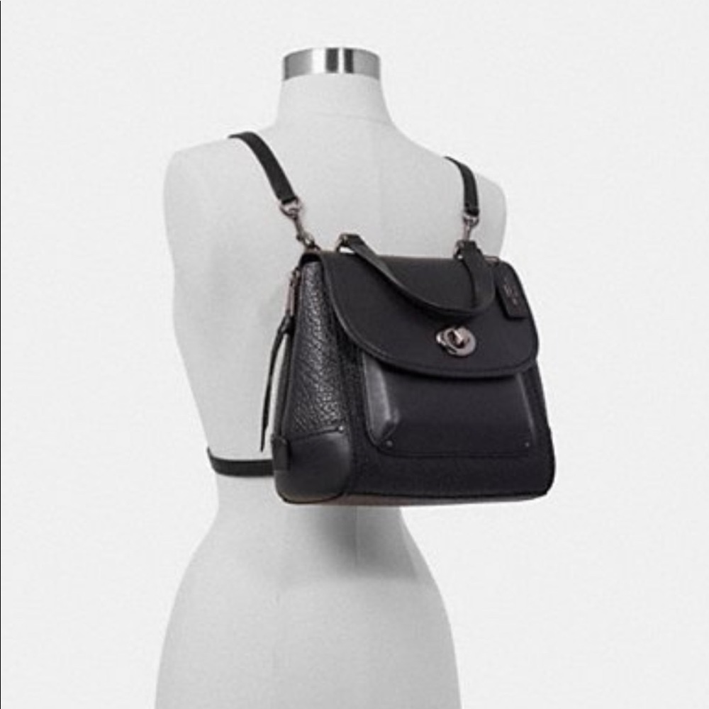 **SOLD**  FAYE BACKPACK | Black/Black